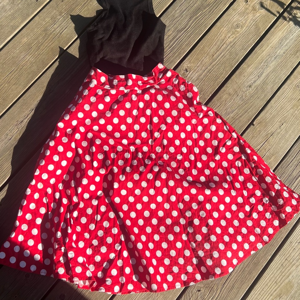 Buddy Love Red and White Polka Dot Maxi Dress